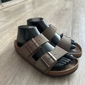 Birkenstock Arizona Slide Sandal Women's Stone Sz 37